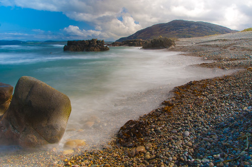 blue ireland sea beach nikon rocks eire donegal “long exposures bay” clonmany beach” day” “nikon ocean” “atlantic “county rocks” exposures” tullagh d300” “seascapes” “pebble donegal” “tullagh