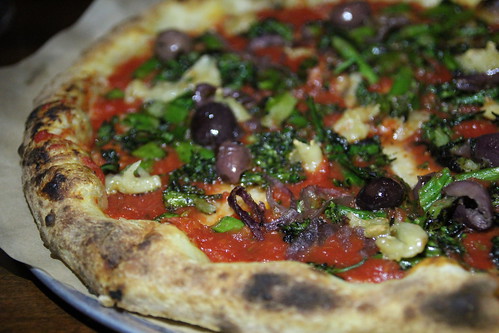 Post and Beam restaurant's Charred Broccolini Pie by Caroline on Crack