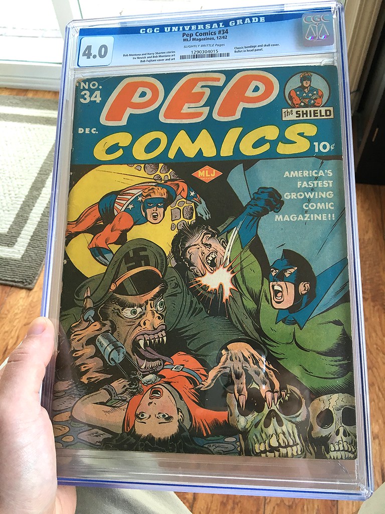 Pep Comics #34 CGC 4.0