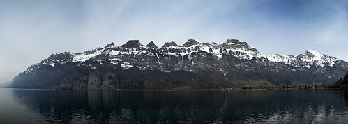mountain lake snow alps water switzerland nikon panoramic walensee d5000 52weeksofphotography