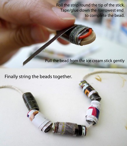 Paper bead tweedler