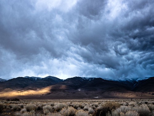 california sunset storm clouds landscape whitemountains sierra bishop owensvalley easternsierra
