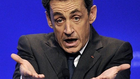 12d28 N Sarkozy en un mitin el 28 abril 2012 Uti