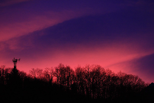red clouds canon eos tramonto nuvole rosso ripetitore 40d vagna sigma150f28marco