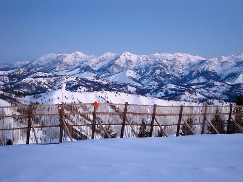 winter snow mountains canon fence idaho fencedfriday