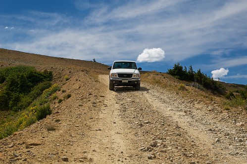 blue summer sky snow mountains ford clouds outdoors nikon colorado ranger offroad 4x4 d70s august bumpy views co leadville rockymountains wildflowers vistas tough jeeping hagermanpass