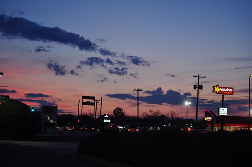 sunset signs sc clouds lights words greenvillecounty jennymunro