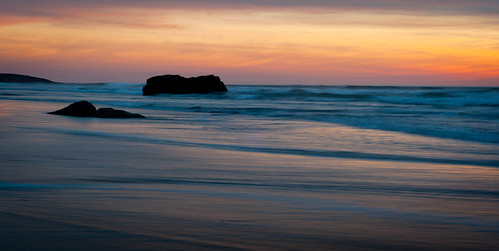 ocean california park sunset sea sun beach water bay dusk shoreline shore lowtide