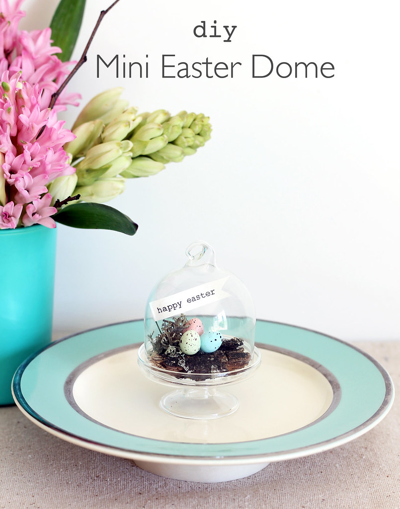 DIY Mini Easter Dome