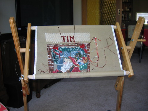 Tim's Tapestry Stocking