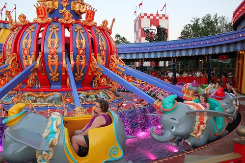Dumbo at dusk - Storybook Circus