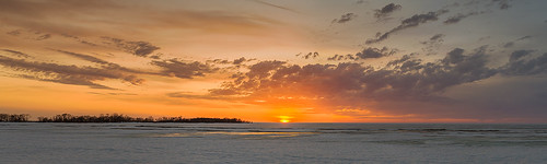 sunset snow canada cold ice beach clouds spring vibrant manitoba patricia lakewinnipeg nelepl