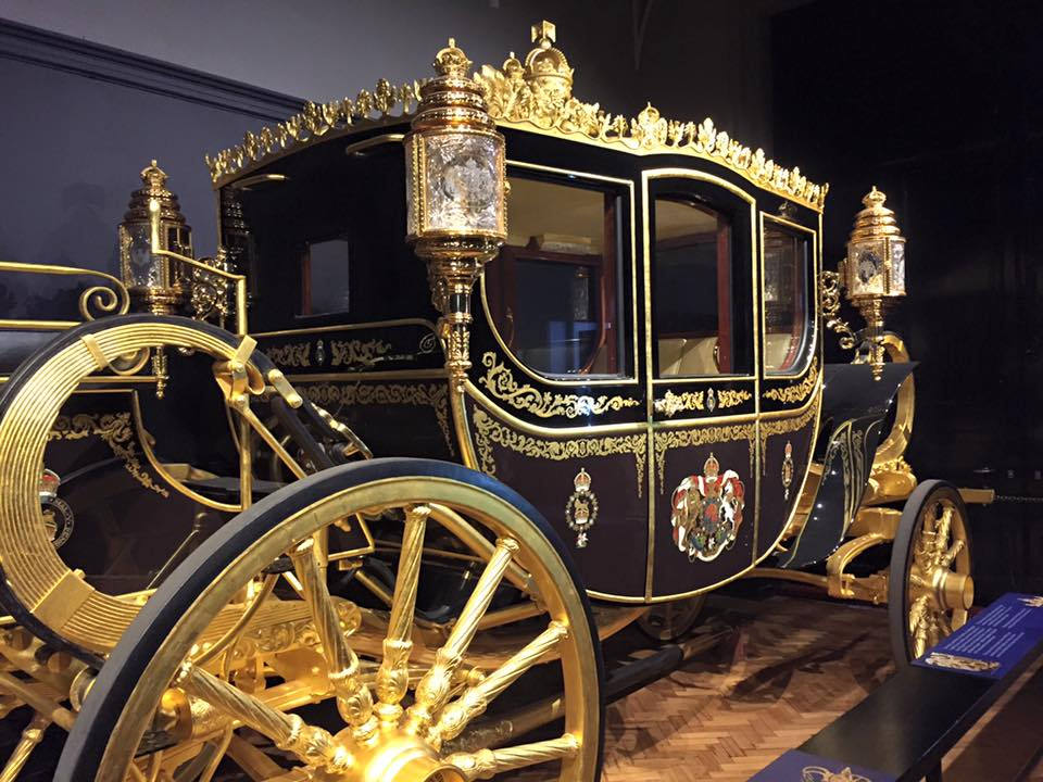 Royal Carriage. at Buckingham Palace. Credit eltpics
