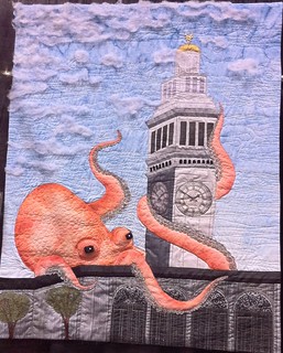 It Came from Beneath the Sea~ Quilt by Roberta DeLuz