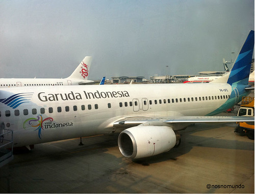 Voando Garuda Indonesia