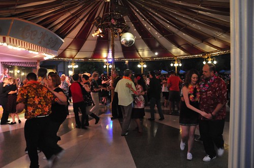 Carnation Plaza Gardens final swing dancing night