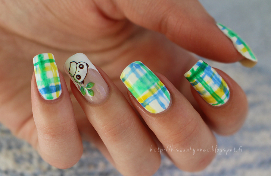 Watercolor nails