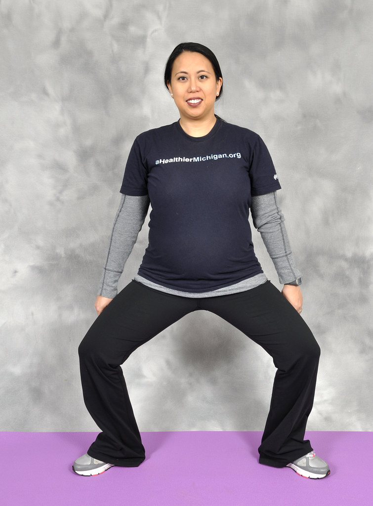 Stretching for pregnant women