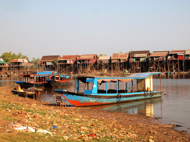 Tonle Sap Lake in Cambodia