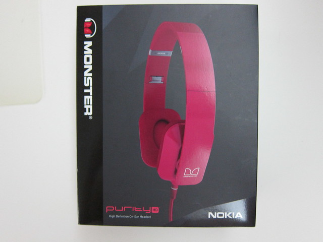 Nokia Purity HD Stereo Headset by Monster - Box Front