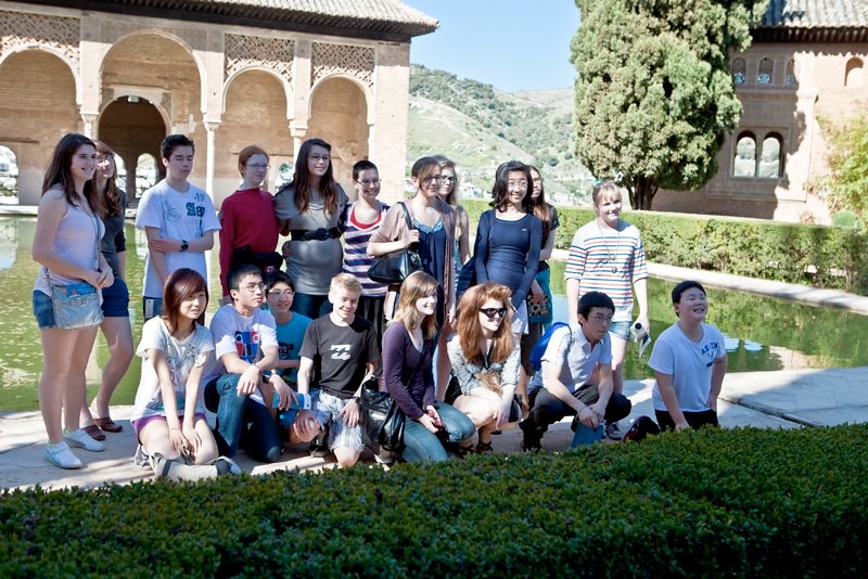 Edmonton Singing Strings at the Alhambra Palace in Granada, Spain