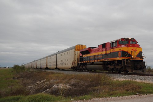 railroad usa train geotagged texas unitedstates tracks engine louise kcs movingtrain hillje geo:lat=2915950167 geo:lon=9632683437