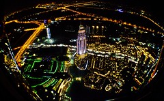 Night View from Burj Khalifa
