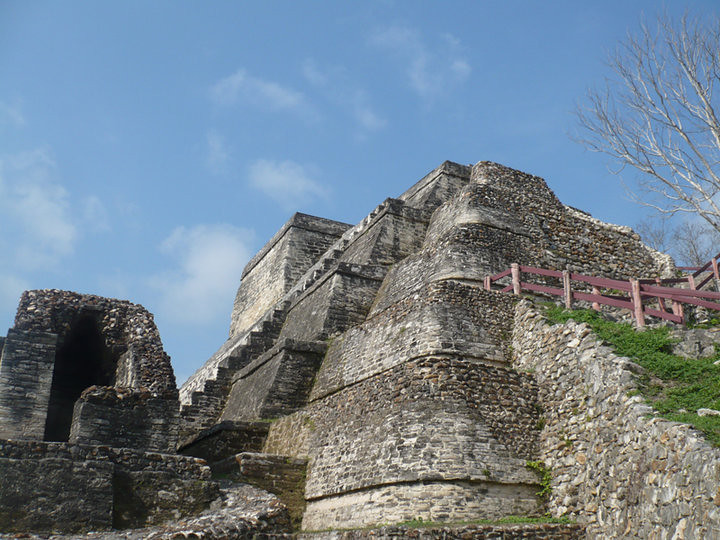 Las ruinas de Altún Ha, Belice
