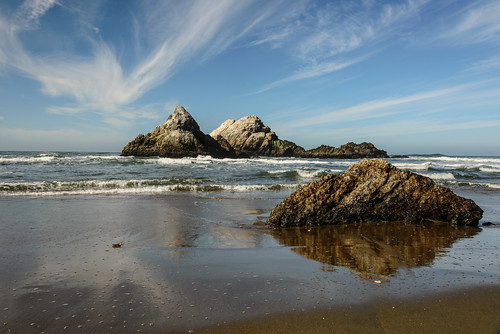 ocean sanfrancisco california sky usa beach water clouds rocks meer unitedstates unitedstatesofamerica wolken oceanbeach sealrocks felsen
