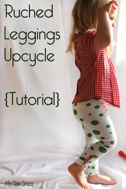 Shirred Button Tab Leggings Tutorial, Spring Collection 2012... - The ...