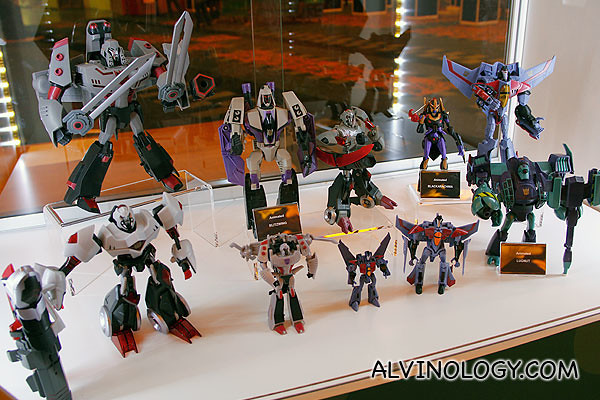 Transformers with swords and other weapons