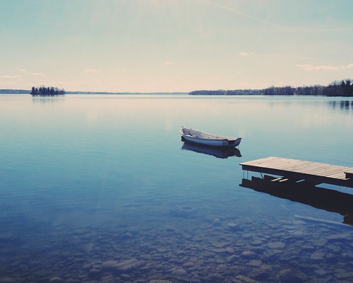 blue summer vacation sun sunlight lake nature water mobile outside boat spring quiet peace availablelight jetty peaceful sunny calm smartphone instant rest iphone vsco