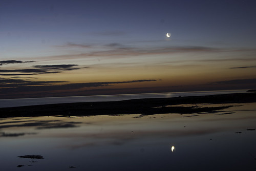 sea moon water sunrise mare alba luna marche pse regionemarche