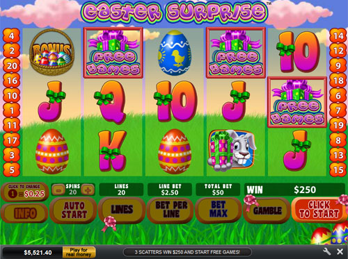 free Easter Surprise Free Spins