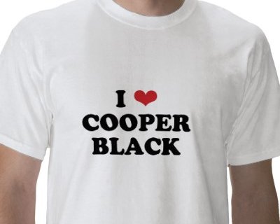 I love Cooper Black T-shirt