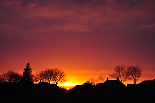 sunset sky colors backlight silhouettes groningen henk usquert nikond90 powerfocusfotografie