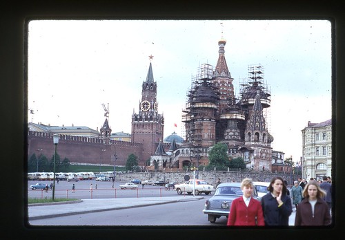 St. Basil's Cathedral, Moscow, 1969