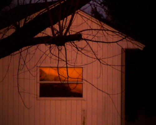 winter sunset ohio orange white reflection tree window evening march dusk sony alpha playhouse 2012 a230 fairfieldcounty stoutsville
