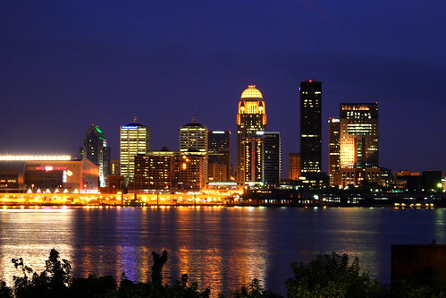 Downtown Louisville at Night
