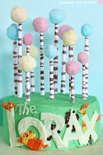 THE LORAX edible party cake topper decoration cake image frosting sheet 
