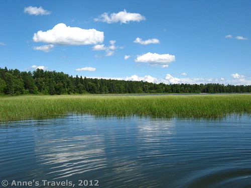 The headwaters of the Mississippi River in Itasca State Park, Minnesota 