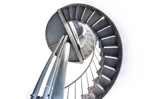 california lighthouse stairs spiral steps fisheye overexposed pointarena flumeville