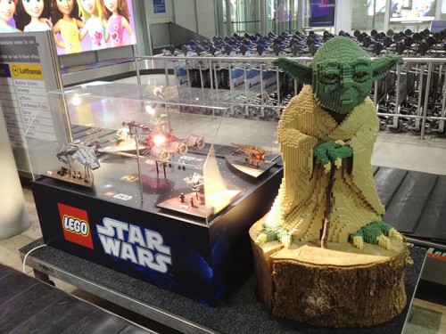 Yoda @ the Nuremberg Airport (Toy Fair 2012)