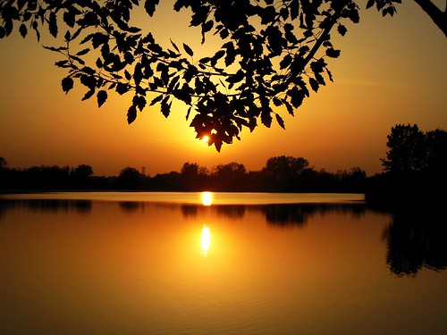 tramonti sole riflessi fiumesile