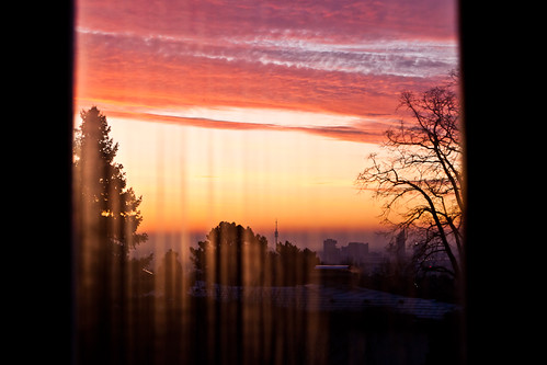 vienna morning red orange clouds sunrise landscape dawn austria cityscape himmel dreamy grinzing at himmelstrase