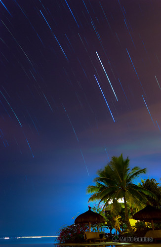 city longexposure trees sea sky lighthouse water clouds stars landscape photography lights long exposure nightscape coconut farm philippines trails palm resort huts pearl davao startrails mindanao samal