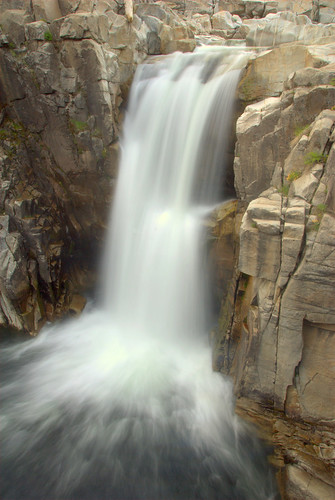 california river waterfall long exposure slow nevada falls sierra american palisade