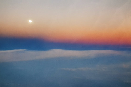 light sky moon colors dark airplane full fullmoon moonrise