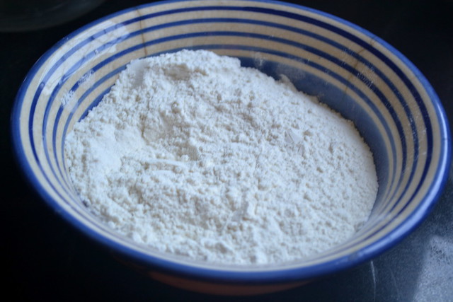Dry ingredients for classic waffles