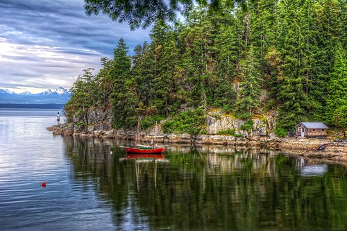 canada water boat nikon hdr on1 photomatix tonemapped d7100